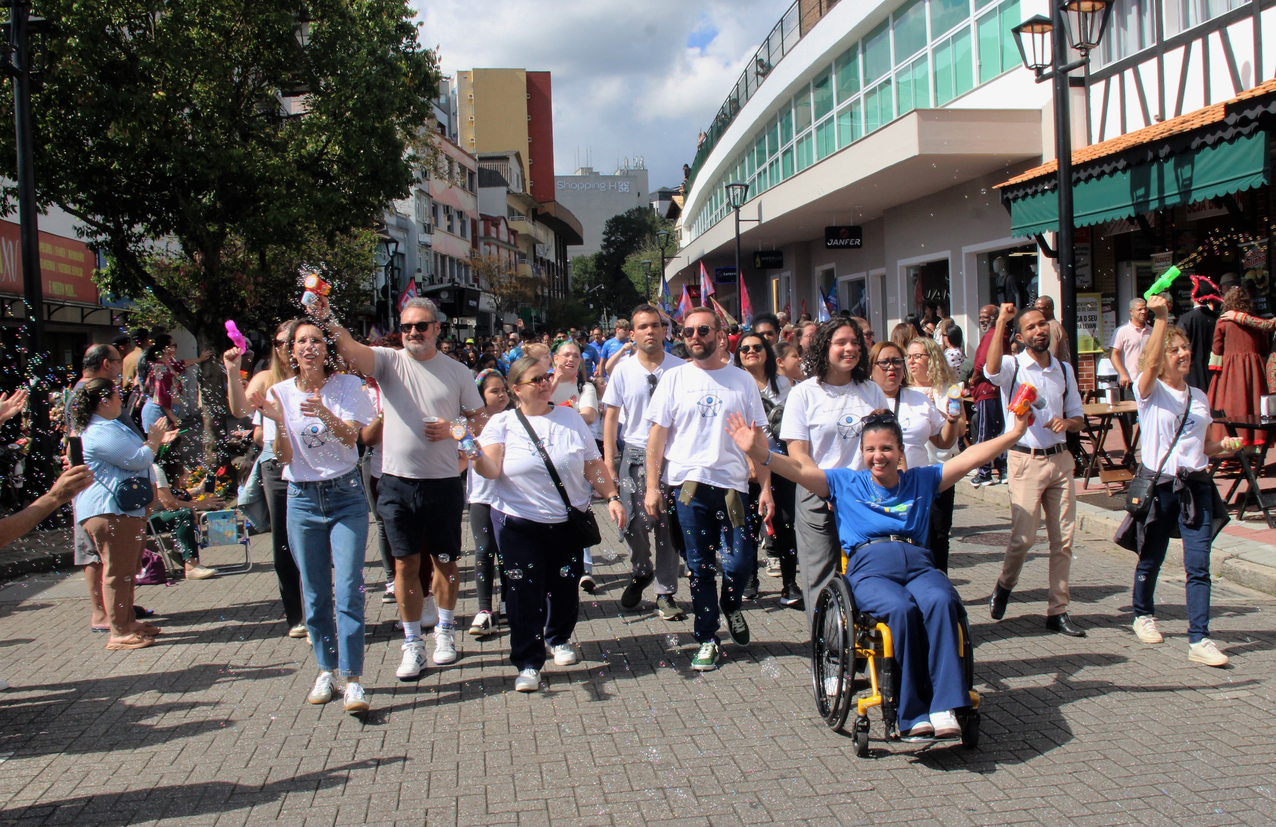 Blumenau abre programação do Setembro Branco da Inclusão com mais de 20 ações