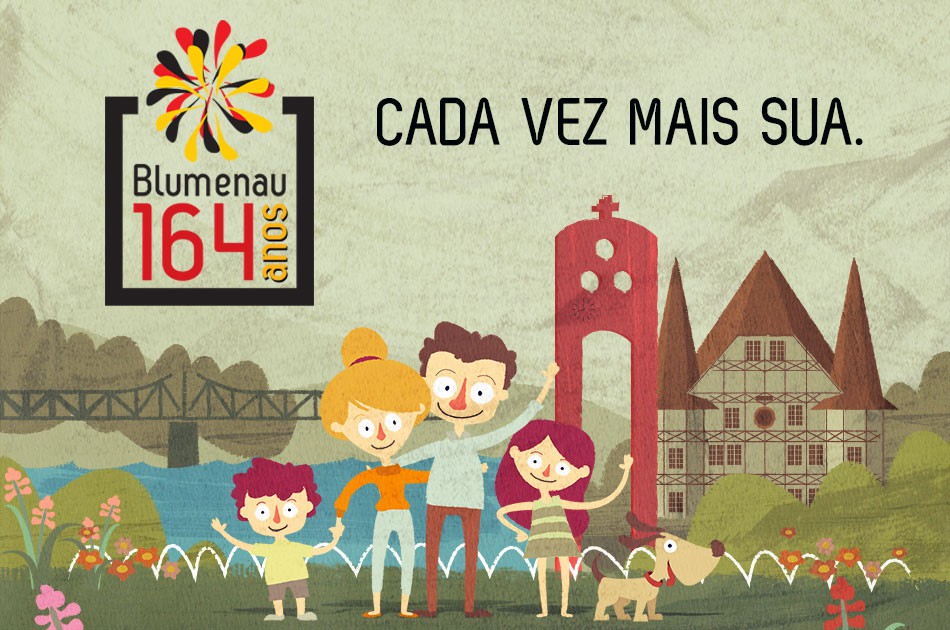 Prefeitura divulga programação do aniversário de Blumenau