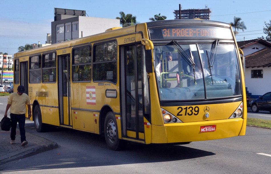 Ônibus especial após o jogo do Blumenau neste sábado