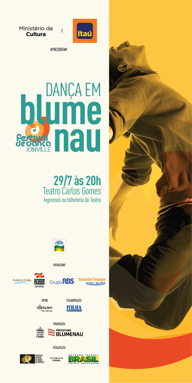 33º Festival de Dança de Joinville vem a Blumenau