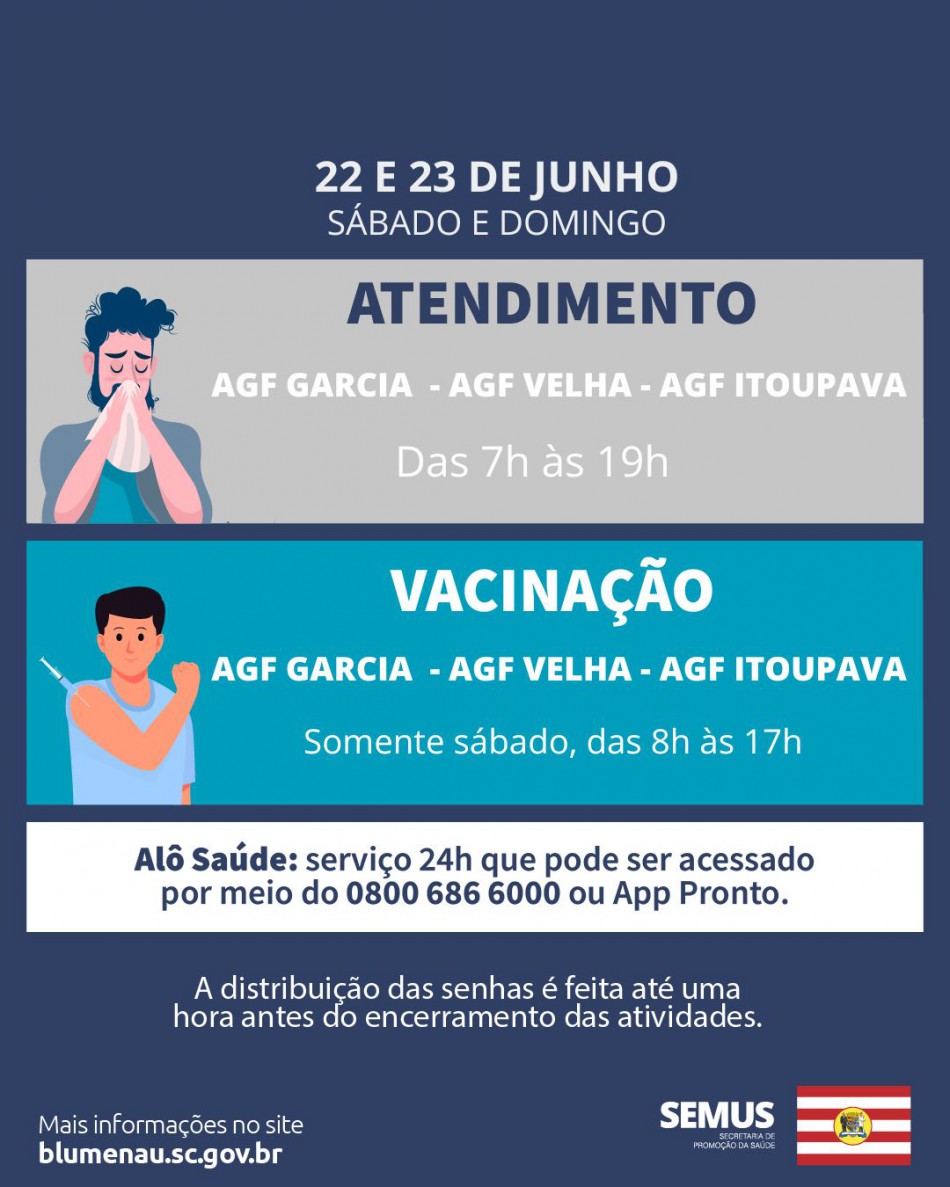 Saiba como ficará o atendimento na rede pública de saúde neste fim de semana