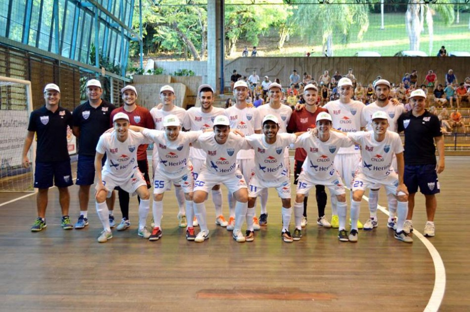 Blumenau estreia na Copa Santa Catarina de Futsal