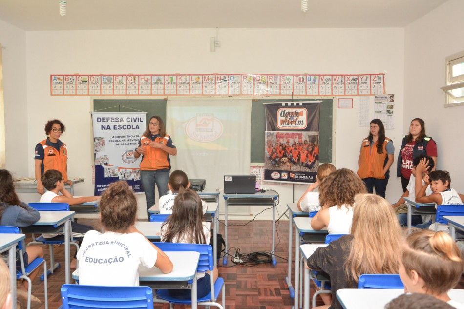 Programa Defesa Civil na Escola inicia nesta terça-feira em duas unidades
