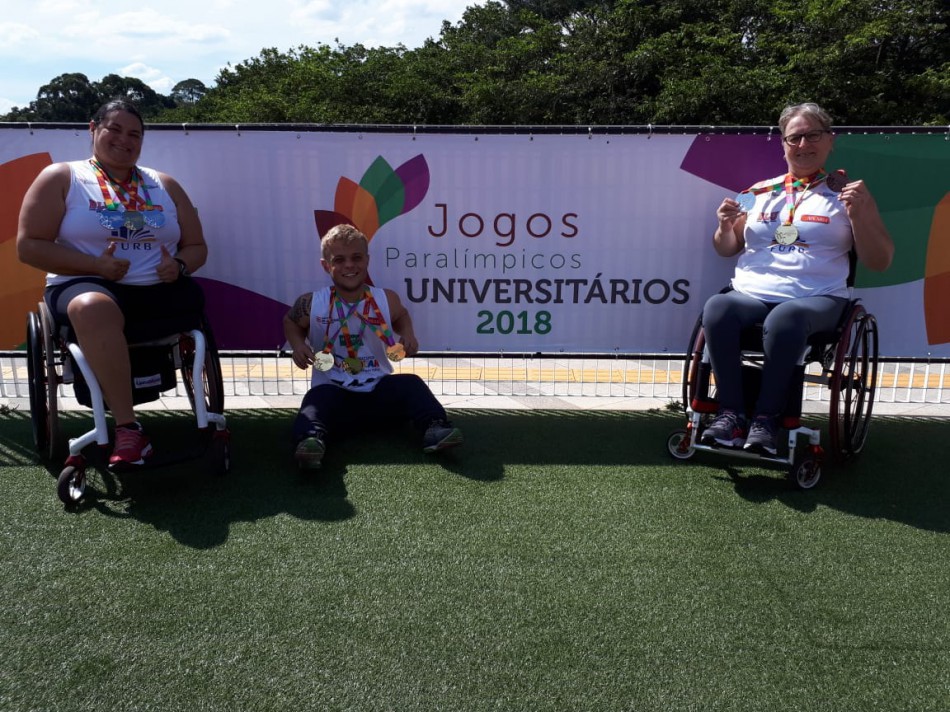Três blumenauenses disputam o Parapan Universitários em São Paulo