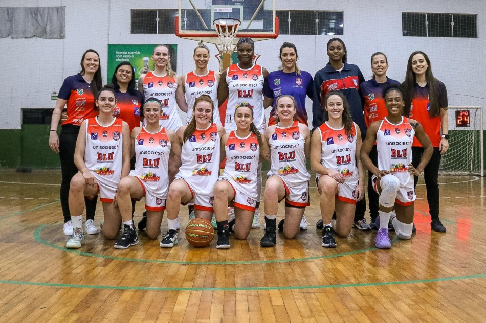 Basquete Feminino Blumenau busca em Florianópolis a segunda vitória no Campeonato Estadual