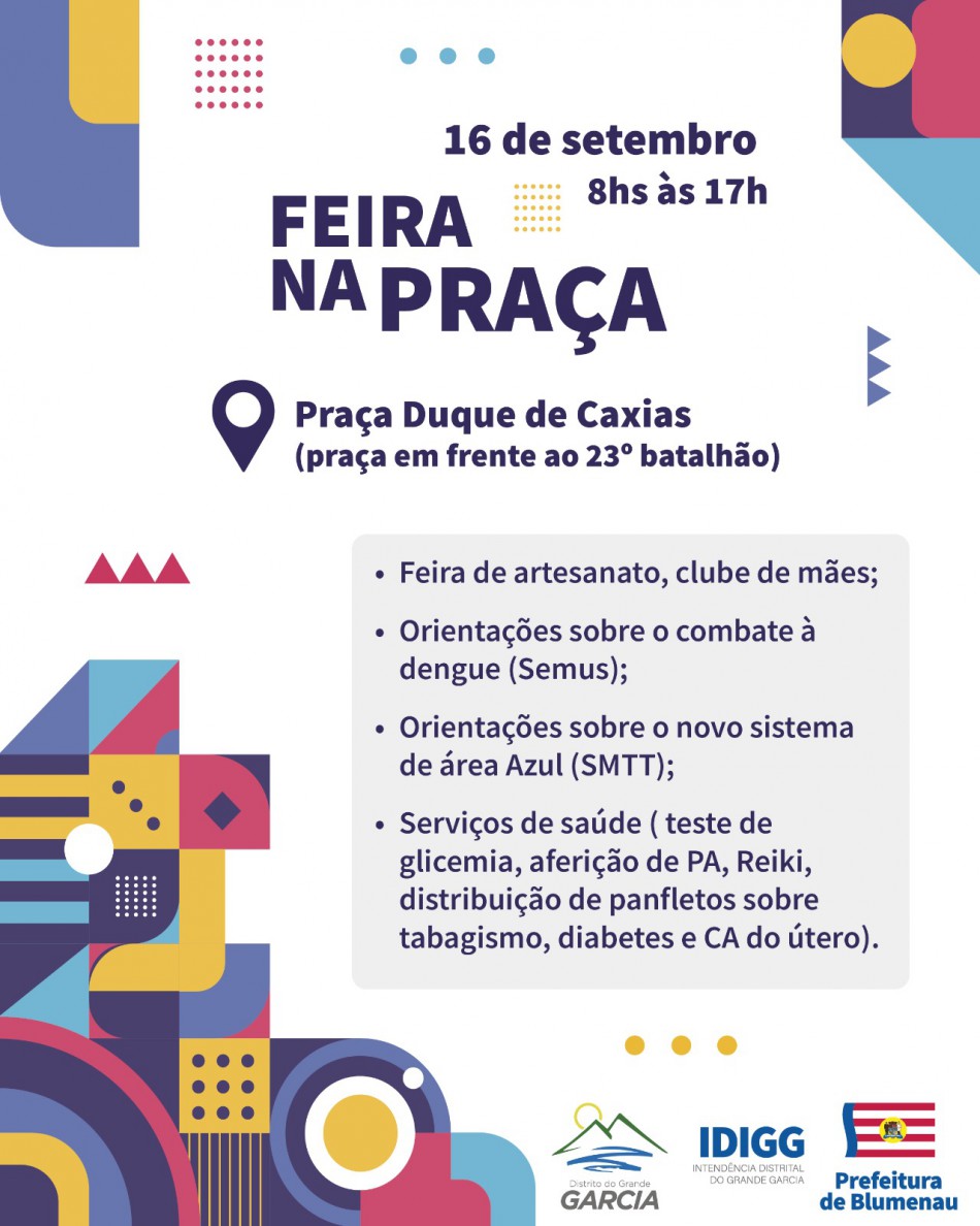 Prefeitura de Blumenau promove a Feira na Praça