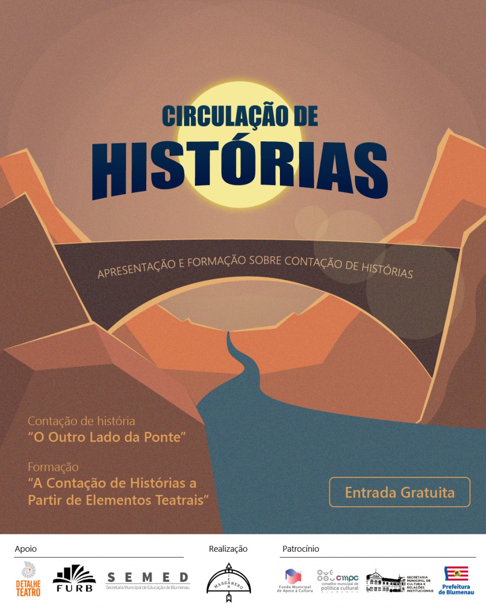 Projeto Circulação de Histórias contempla escolas e universidade