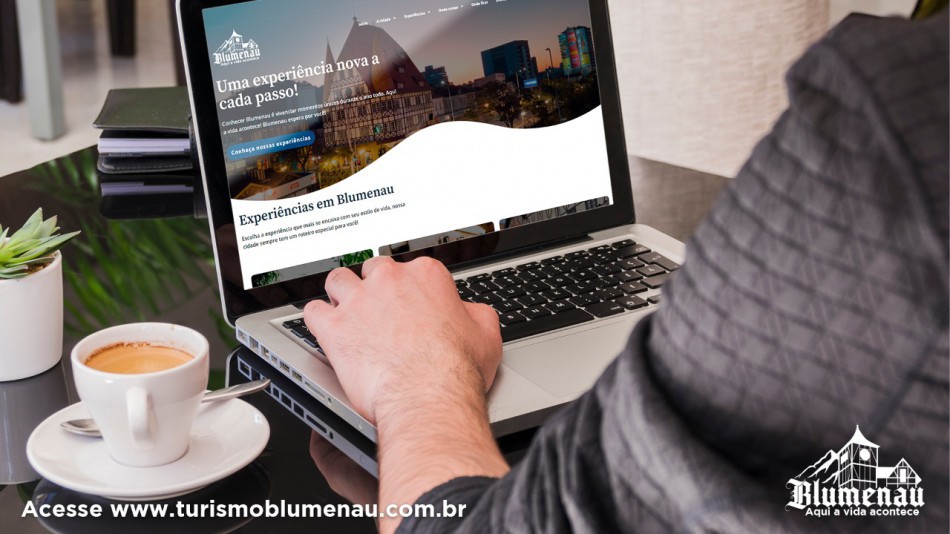 Site do Turismo de Blumenau atinge recorde de usuários em janeiro