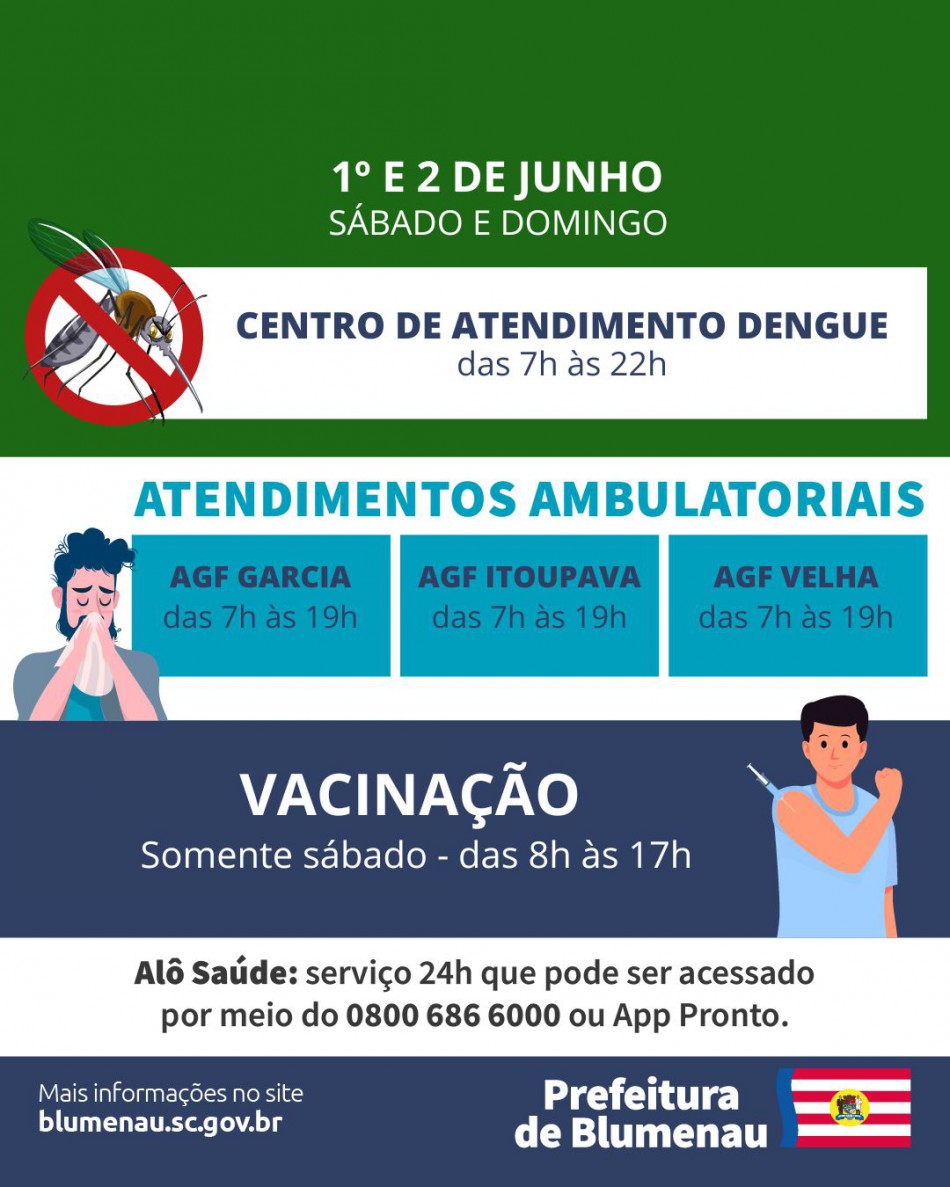 Confira as unidades de saúde abertas neste fim de semana