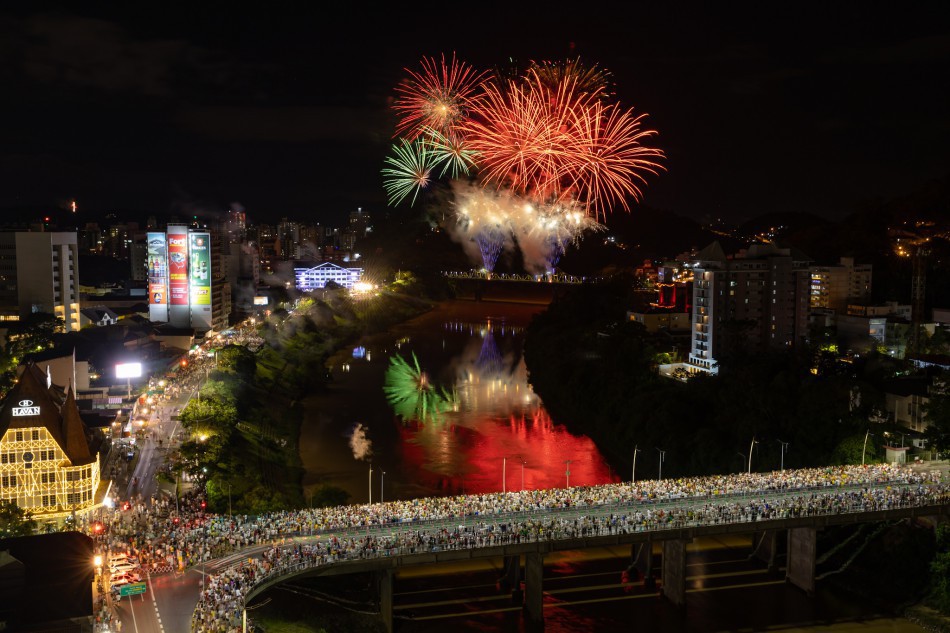 Saiba como será o Réveillon em Blumenau