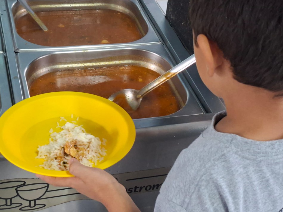 Projeto reduz o desperdício da merenda em escola de Blumenau